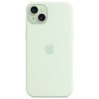 Apple Cover Posteriore in Silicone con MagSafe Apple iPhone 15 Plus - Soft Mint