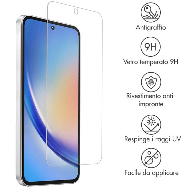Accezz Vetro temperato 2-pack Samsung Galaxy A35 / A55