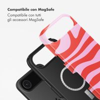 Selencia Cover posteriore Vivid con MagSafe Apple iPhone Air - Dream Swirl Pink