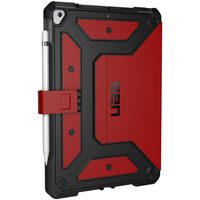 UAG Cover a libro Metropolis Apple iPad 9 (2021) 10.2 pollici / iPad 8 (2020) 10.2 pollici / iPad 7 (2019) 10.2 pollici - Rosso