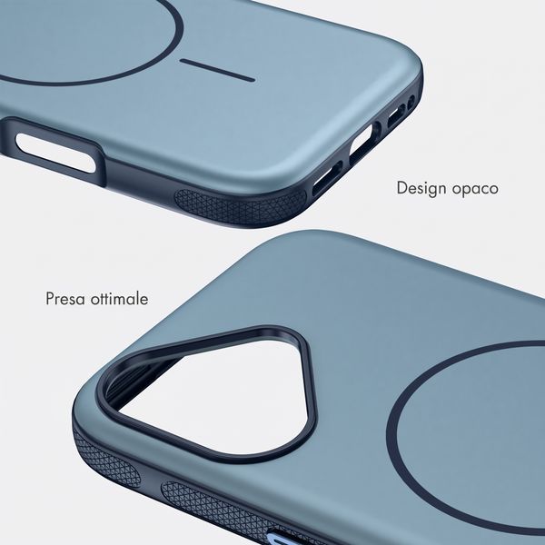 imoshion Cover posteriore Color con Thin MagSafe Ring Apple iPhone 17 - Blu scuro