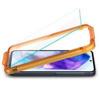 Spigen Vetro temperato GLAStR EZ Fit, confezione da 2 + Applicatore Samsung Galaxy A55