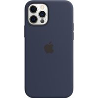 Apple Cover Posteriore in Silicone con MagSafe Apple iPhone 12 (Pro) - Deep Navy