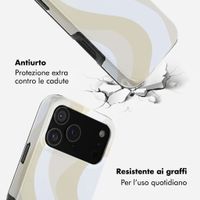 Selencia Cover Posteriore Vivid Apple iPhone 18 Pro Max - Desert Waves Beige
