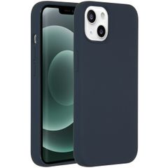 Accezz Cover in silicone liquido con MagSafe Apple iPhone 13 Mini - Blu scuro