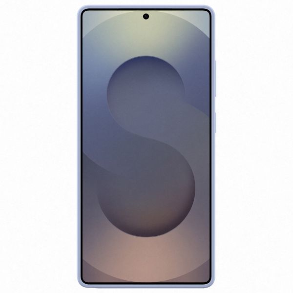 Samsung Cover originale in silicone Samsung Galaxy S25 Ultra - Azzurro