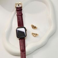 Burga Cinturino in vera pelle Apple Watch | 38/40/41/42 mm - Mobwife / Gold
