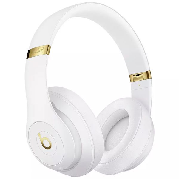 Beats Cuffie Over-ear wireless Studio3 - Cancellazione attiva del rumore (ANC) - White Core