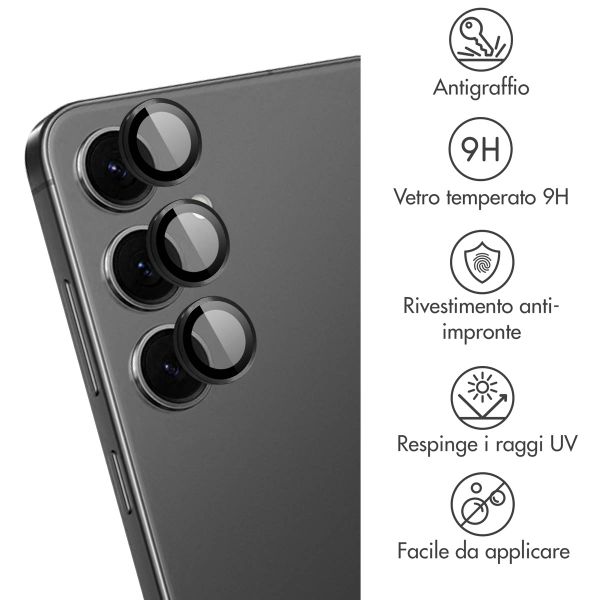 imoshion 2 Pack protezione lente fotocamera Samsung Galaxy S25 Plus - Nero