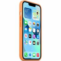 Apple Cover Posteriore in Silicone con MagSafe Apple iPhone 13 Mini - Marigold
