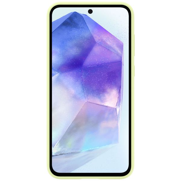 Samsung Cover originale in silicone Samsung Galaxy A55 - Lime