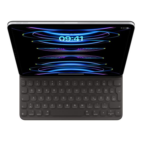 Apple Smart Folio Keyboard Apple iPad Air 11 pollici (2026) M4 / (2025) M3 / (2024) M2 / Air 5 (2022) / Air 4 (2020) / Pro 11 (2018/2020/2021/2022) - QWERTZ / DE - Nero