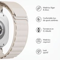 Accezz Cinturino in nylon Alpine Samsung Galaxy Watch Ultra 2 (2026) / Ultra (2024/2025) - Luce stellare