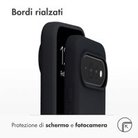 Accezz Cover in silicone liquido con MagSafe Google Pixel 11 / 11 Pro / 10 / 10 Pro - Nero