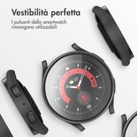 imoshion Cover rigida integrale Samsung Galaxy Watch 5 - 40 mm - Nero