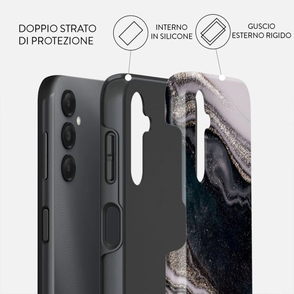 Burga Cover Posteriore Resistente Samsung Galaxy A25 (5G) - Magic Night