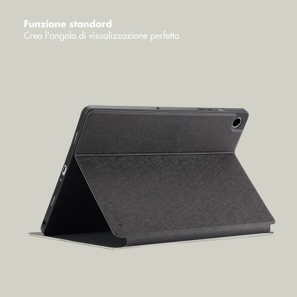 Selencia Cover per tablet Vivid Samsung Galaxy Tab A9 Plus - Desert Waves Beige