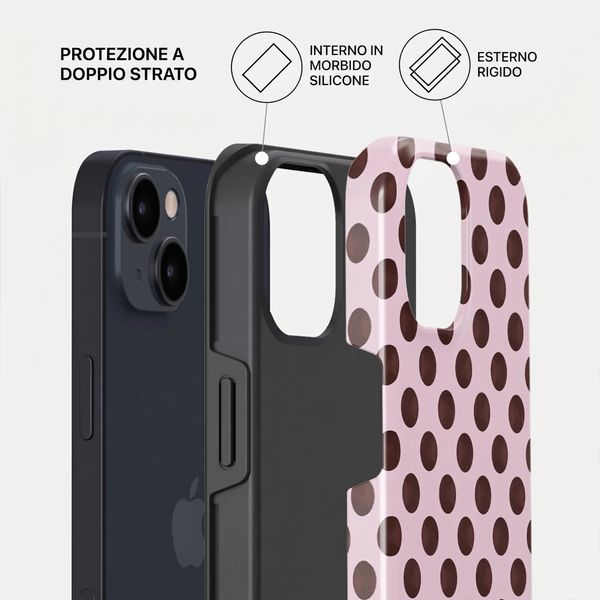 Burga Cover Posteriore Resistente con MagSafe Apple iPhone 13 - New Crush