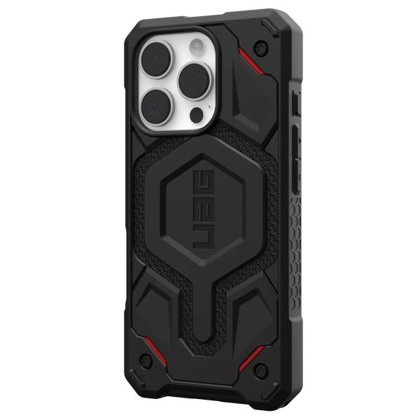UAG Cover Posteriore Monarch Pro Apple iPhone 16 Pro - Kevlar Black