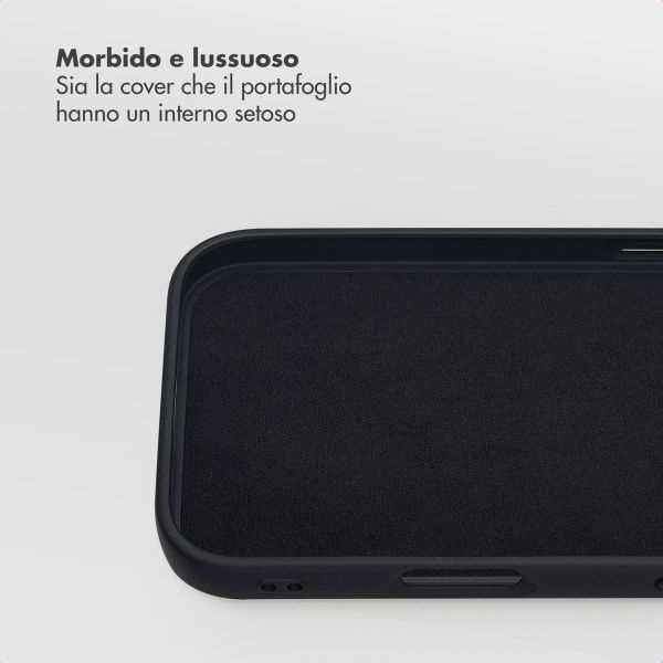 Selencia Libreria rimovibile Olyn con MagSafe Apple iPhone 17 - Nero