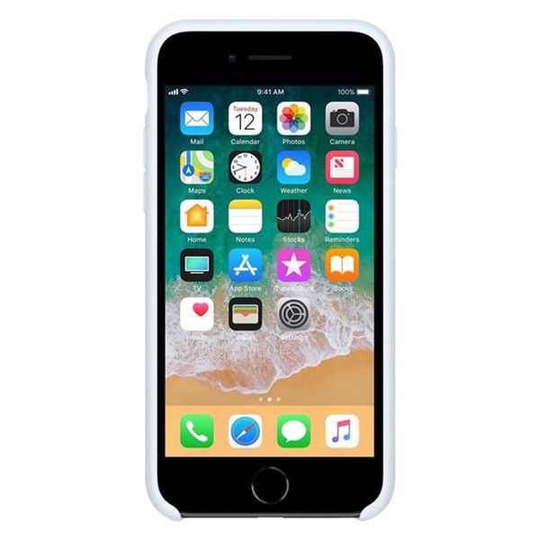 Apple Cover in Silicone Apple iPhone SE (2022 / 2020) / 8 / 7 - Sky Blue