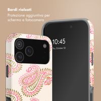 Selencia Cover posteriore Vivid con MagSafe Apple iPhone 17 Pro Max - Paisley Blush