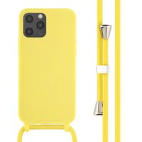 imoshion Cover in Silicone con Cordino Apple iPhone 12 (Pro) - Giallo