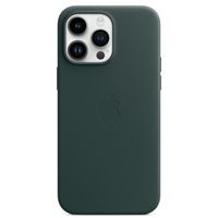 Apple Cover Posteriore in Pelle con MagSafe Apple iPhone 14 Pro Max - Forest Green