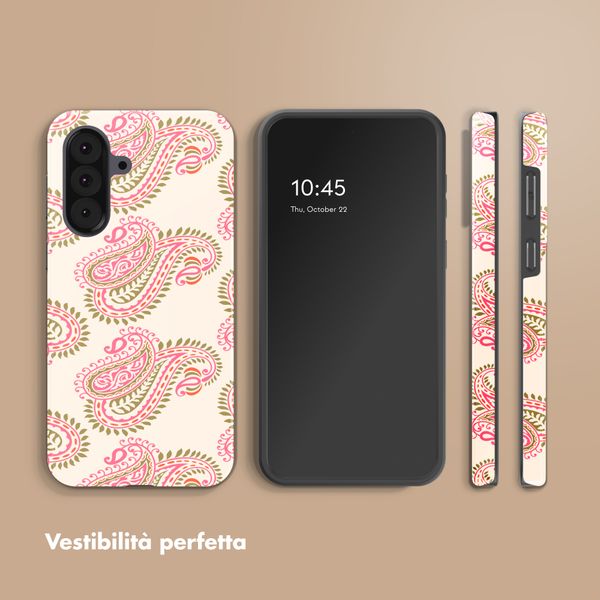 Selencia Cover Posteriore Vivid Samsung Galaxy A37 (5G) - Paisley Blush