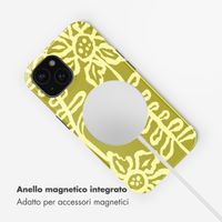 Selencia Cover posteriore Vivid con MagSafe Apple iPhone 15 - Chalky Bloom
