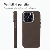 Accezz Cover Mesh con MagSafe Apple iPhone 16 Pro - Marrone