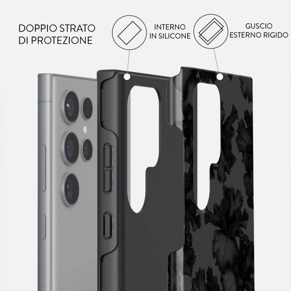 Burga Cover Posteriore Resistente Samsung Galaxy S24 Ultra - Nocturnal
