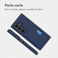 imoshion Backcover con porta carte Samsung Galaxy Z Fold 8 Ultra - Blu scuro