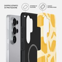 Burga Cover Posteriore Resistente con MagSafe Samsung Galaxy S26 Ultra - Lemon Tart