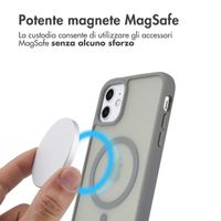 imoshion Cover posteriore Color Guard con MagSafe Apple iPhone 11 - Grigio