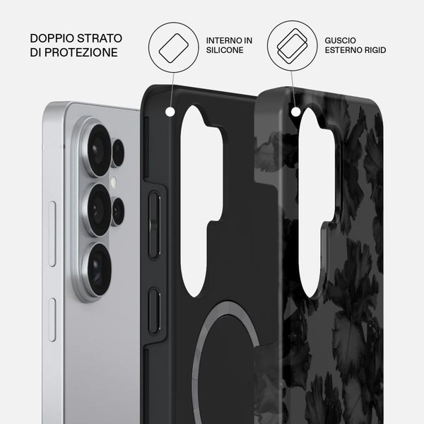 Burga Cover Posteriore Resistente con MagSafe Samsung Galaxy S26 Ultra - Nocturnal