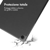 imoshion Cover a libro Trifold Samsung Galaxy Tab A9 Plus - Nero