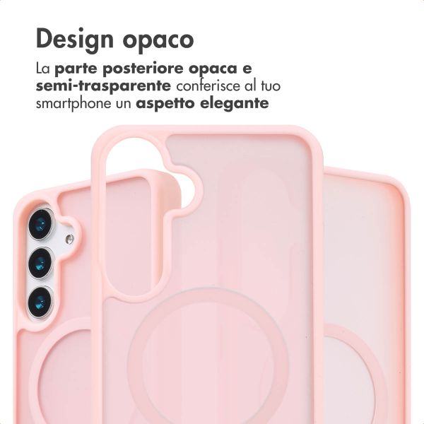 imoshion Cover posteriore Color Guard con MagSafe Samsung Galaxy S25 - Rosa chiaro