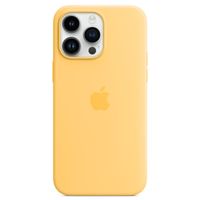 Apple Cover Posteriore in Silicone con MagSafe Apple iPhone 14 Pro Max - Sunglow