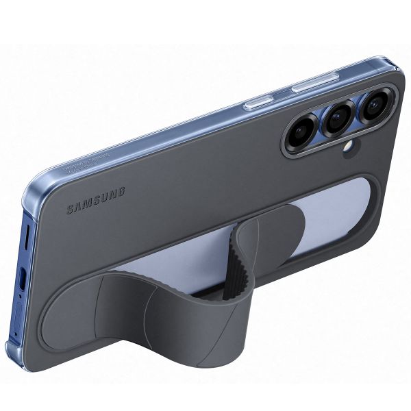 Samsung Cover Originale con Supporto a Impugnatura Samsung Galaxy S25 Plus - Nero