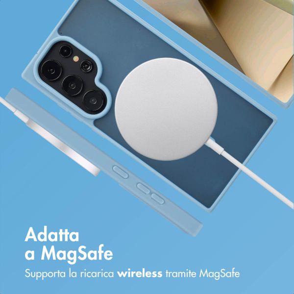 imoshion Cover posteriore Color Guard con MagSafe Samsung Galaxy S24 Ultra - Azzurro