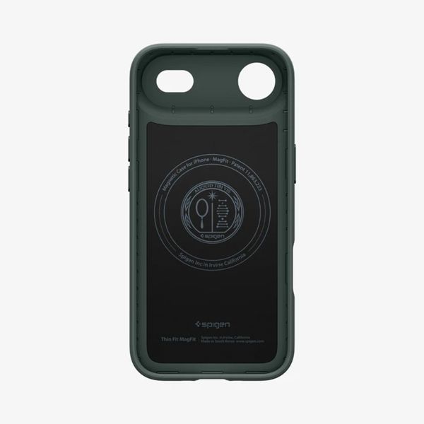 Spigen Cover posteriore Thin Fit MagSafe Apple iPhone Air - Abyss Green