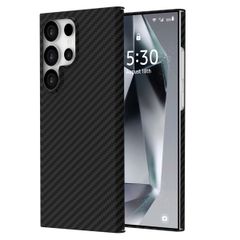 Accezz Cover MagSafe Kevlar® Samsung Galaxy S24 Ultra - Nero