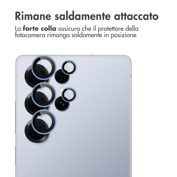 imoshion 2 Pack protezione lente fotocamera Samsung Galaxy S25 Ultra - Titanium Silverblue