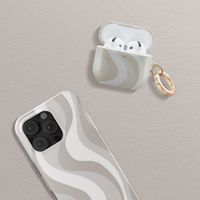 Selencia Cover Vivid  Apple Airpods 4 - Desert Waves Beige