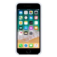 Apple Cover in Silicone Apple iPhone SE (2022 / 2020) / 8 / 7 - Sky Blue
