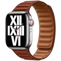Apple Cinturino Leather Link Apple Watch | 38/40/41/42 mm - Taglia S/M - Umber