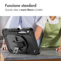 Accezz Cover Posteriore Resistente con tracolla Samsung Galaxy Tab S11 - Nero