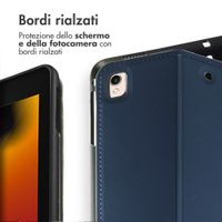 Accezz Cover Tablet Classica Apple iPad 6 (2018) 9.7 pollici / iPad 5 (2017) 9.7 pollici / Air 2 (2014)/Air 1 (2013) - Blu scuro