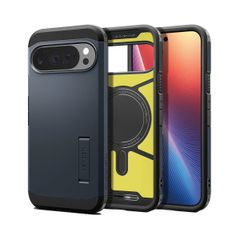 Spigen Cover Posteriore Corazzata Tough con MagSafe Google Pixel 10 Pro XL - Metal Slate